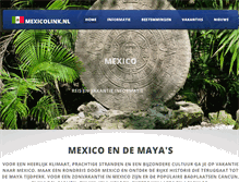 Tablet Screenshot of mexicolink.nl